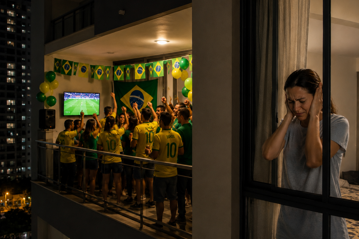 Direito ao Sossego em Condomínio na Copa do Mundo 2026